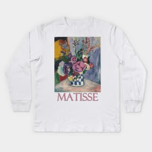 Les Pivoines (Peonies) by Henri Matisse Kids Long Sleeve T-Shirt